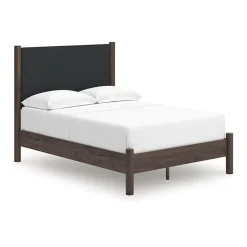 Signature Design by Ashley Serena Upholstered Panel Platform Bed