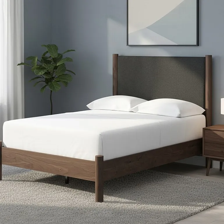 Signature Design by Ashley Serena Upholstered Panel Platform Bed