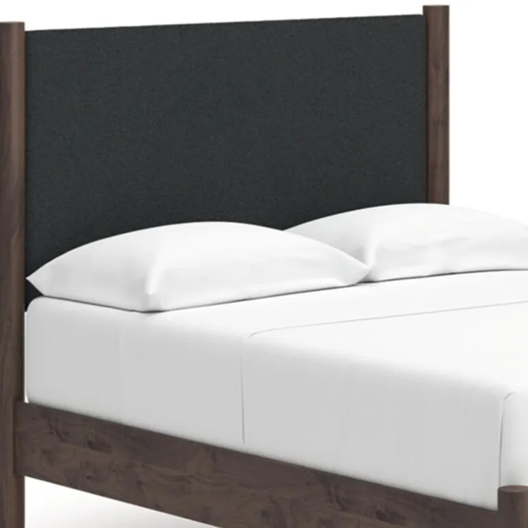 Signature Design by Ashley Serena Upholstered Panel Platform Bed