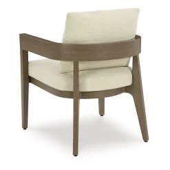 Signature Design by Ashley Severn Outdoor Dining Arm Chair with Cushion (Set of 2)