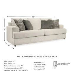 Signature Design by Ashley® Soletren Track-Arm Sleeper Sofa