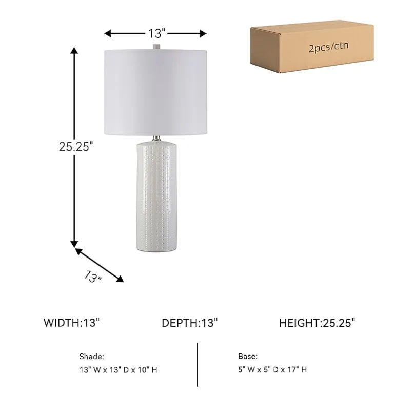 Signature Design by Ashley® Steuben 2-pc. Ceramic Table Lamp