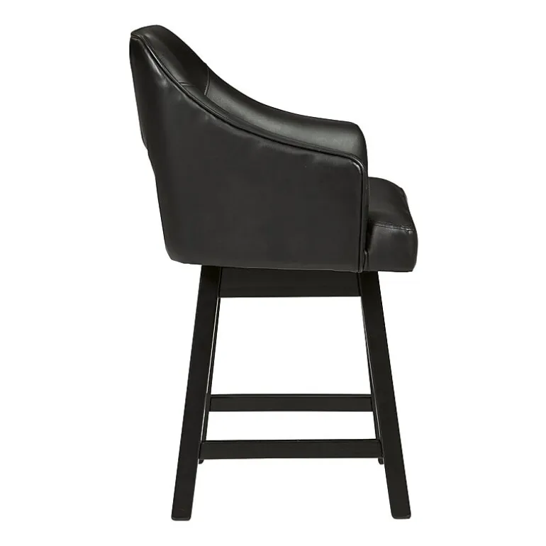 Signature Design by Ashley® Tallenger 2-pc. Counter Height Upholstered Swivel Bar Stool
