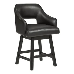 Signature Design by Ashley® Tallenger 2-pc. Counter Height Upholstered Swivel Bar Stool