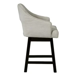 Signature Design by Ashley® Tallenger 2-pc. Counter Height Upholstered Swivel Bar Stool
