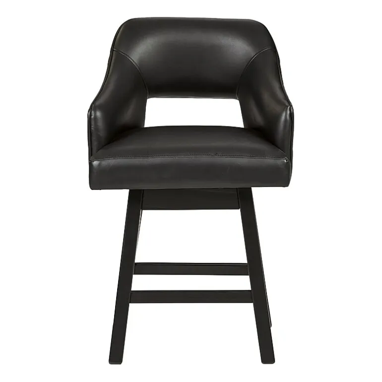 Signature Design by Ashley® Tallenger 2-pc. Counter Height Upholstered Swivel Bar Stool
