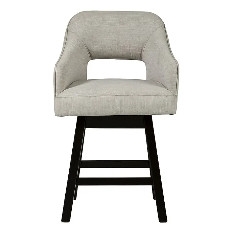 Signature Design by Ashley® Tallenger 2-pc. Counter Height Upholstered Swivel Bar Stool