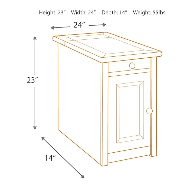 Signature Design by Ashley® Tyler Creek Chair Side End Table