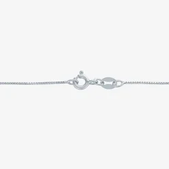 Si2-I1/G-H Womens 1 CT. T.W. Lab Grown White Diamond Sterling Silver or 14K Gold Over Silver Round 18 Inch Pendant Necklace