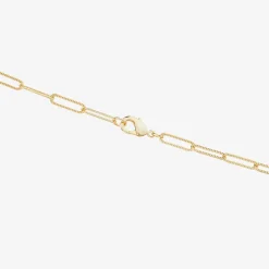 Silver Reflections Textured 14K Gold Over Brass 18- 24