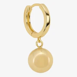 Silver Reflections Womens 14K Gold Over Brass Ball Drop Earrings