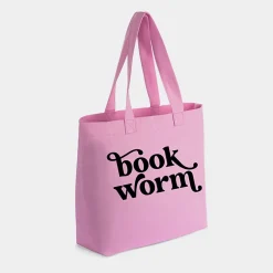 Simply Sage Market - Zippered Canvas Tote - Book Worm