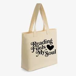 Simply Sage Market - Zippered Canvas Tote - Reading Fuels My Soul