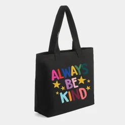 Simply Sage Market - Zippered Canvas Tote - Always Be Kind Stars