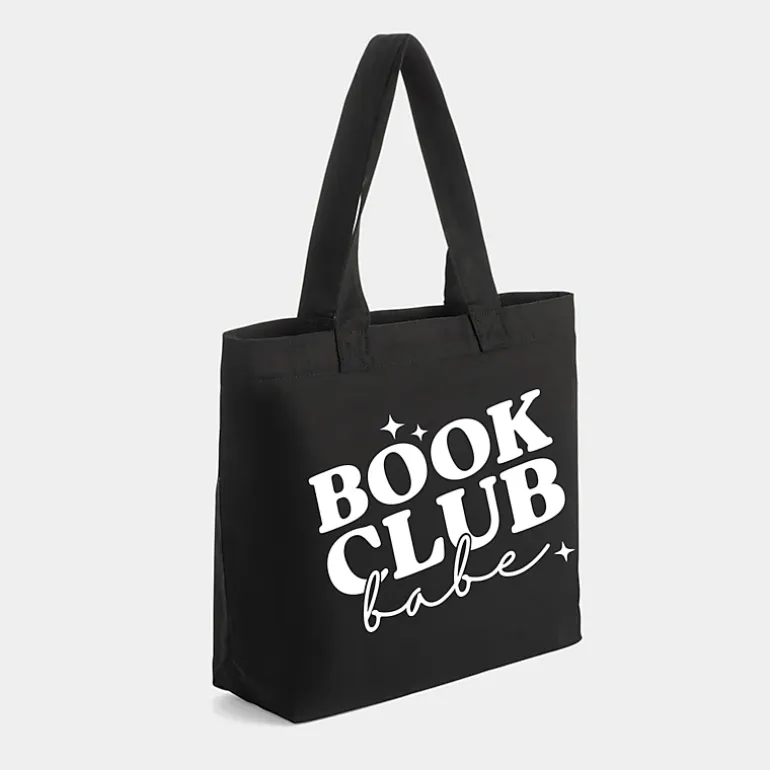 Simply Sage Market - Zippered Canvas Tote - Book Club Babe