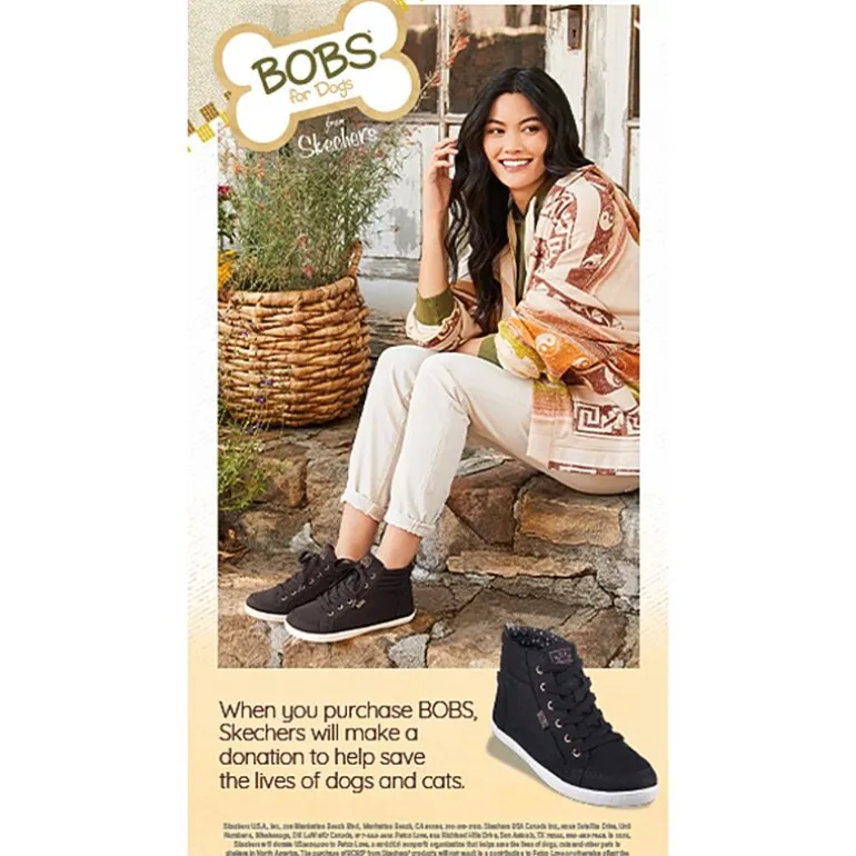 Skechers Bobs Hands Free Slip-Ins Sport Squad Chaos Stroke Of Luck Womens Slip-On Walking Shoes