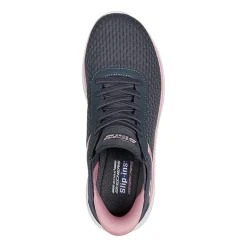 Skechers Bobs Hands Free Slip-Ins Sport Squad Chaos Stroke Of Luck Womens Slip-On Walking Shoes