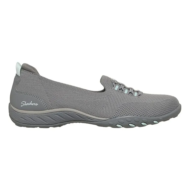 Skechers Breathe-Easy Feeling Sweet Womens Almond Closed Toe Slip-On Shoe