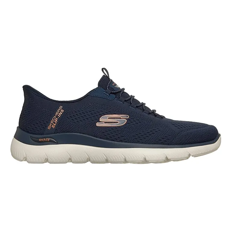 Skechers Hands Free Slip-Ins Arch Fit Summits Vorken Mens Slip-On Walking Shoes