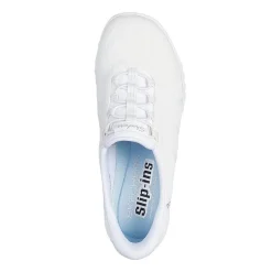 Skechers Hands Free Slip-Ins Breathe-Easy Knitty Waves Womens Almond Closed Toe Slip-On Shoe