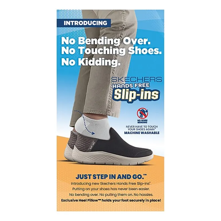 Skechers Hands Free Slip-Ins Glide-Step Noxus Mens Slip-On Walking Shoes