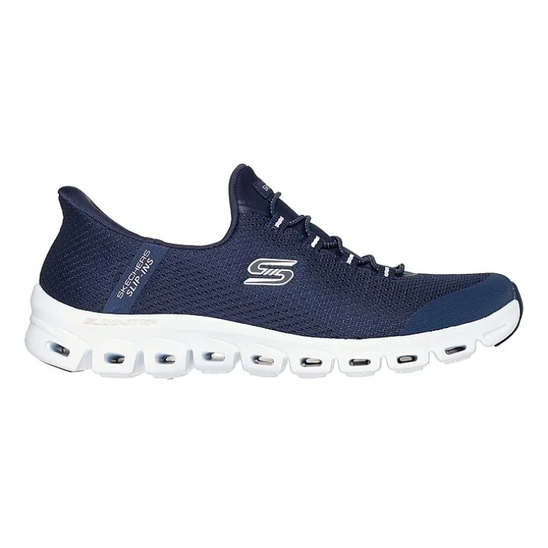 Skechers Hands Free Slip-Ins Glide-Step Pursuit Womens Slip-On Walking Shoes Wide Width