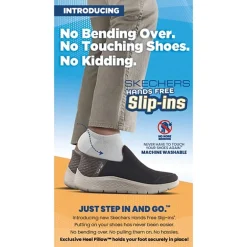 Skechers Hands Free Slip-Ins Glide-Step Pro Mens Slip-On Walking Shoes Wide Width
