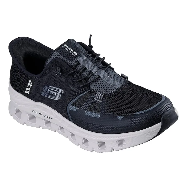 Skechers Hands Free Slip-Ins Glide-Step Pro Mens Slip-On Walking Shoes Wide Width