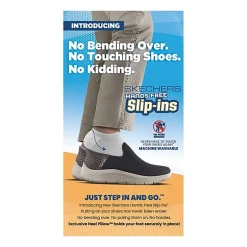 Skechers Hands Free Slip-Ins Glide-Step Pro Mens Round Closed Toe Work Shoes