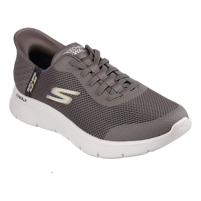 Skechers Hands Free Slip-Ins Go Walk Flex Hands Up Mens Walking Shoes Wide Width