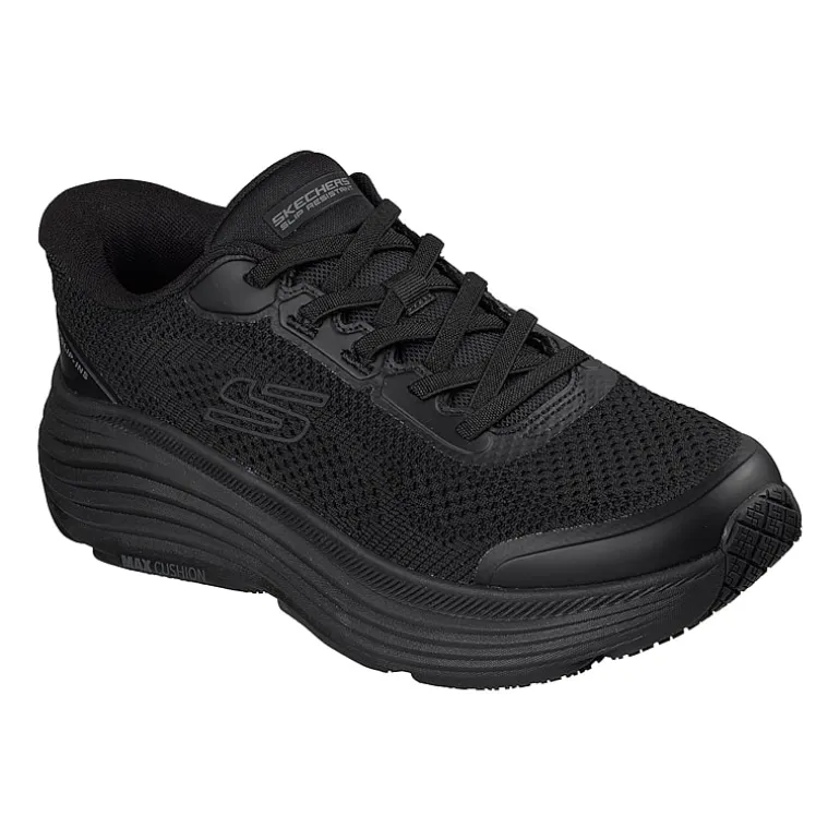Skechers Hands Free Slip-Ins Max Cushion Endeavor Mens Round Closed Toe Work Shoes