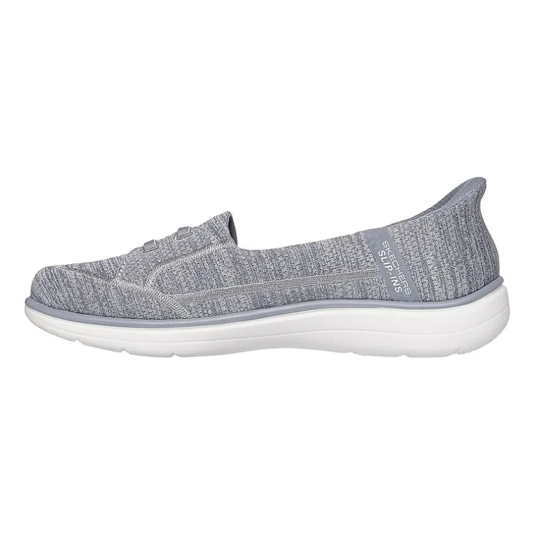 Skechers Hands Free Slip-Ins On The Go Flex Radiant Dreaming Womens Moc Closed Toe Slip-On Shoe Wide Width
