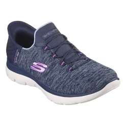Skechers Hands Free Slip-Ins Summits Dazzling Haze Womens Slip-On Walking Shoes