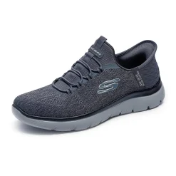 Skechers Hands Free Slip-Ins Summits Key Pace Mens Slip-On Walking Shoes Wide Width