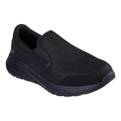 Skechers Hands Free Slip-Ins Squad Chaos Sr Urgran Mens Moc Closed Toe Work Shoes