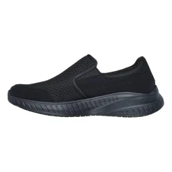 Skechers Hands Free Slip-Ins Squad Chaos Sr Urgran Mens Moc Closed Toe Work Shoes