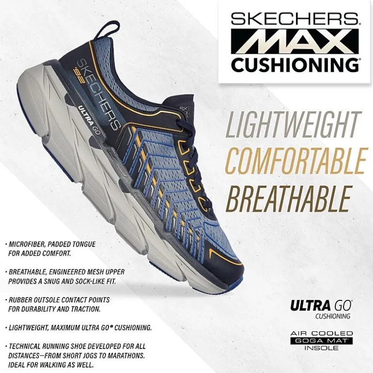 Skechers Max Cushioning Endeavour Mens Running Shoes