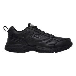 Skechers Mens Dighton Closed Toe Wide Width Lace Up Shoe