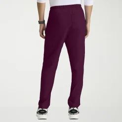 Skechers Skp718 Compass 5-Pocket Elastic Waistband Straight Leg Mens Big and Tall Stretch Fabric Moisture Wicking Scrub Pant