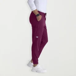 Skechers Skp572 Structure 3-Pocket Jogger Mens Big and Tall Tag Free Stretch Fabric Moisture Wicking Scrub Pant