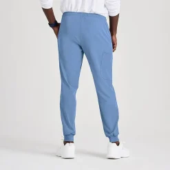 Skechers Skp572 Structure 3-Pocket Jogger Mens Big and Tall Tag Free Stretch Fabric Moisture Wicking Scrub Pant