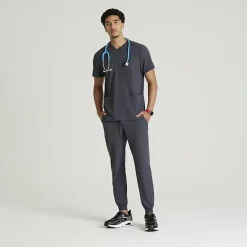 Skechers Skp572 Structure 3-Pocket Jogger Mens Big and Tall Tag Free Stretch Fabric Moisture Wicking Scrub Pant