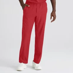 Skechers Sk0215 Structure 4-Pocket Zip-Fly Mens Big and Tall Tag Free Stretch Fabric Moisture Wicking Scrub Pant