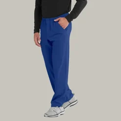 Skechers Sk0215 Structure 4-Pocket Zip-Fly Mens Big and Tall Tag Free Stretch Fabric Moisture Wicking Scrub Pant