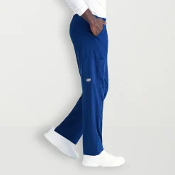 Skechers Sk0215 Structure 4-Pocket Zip-Fly Mens Big and Tall Tag Free Stretch Fabric Moisture Wicking Scrub Pant