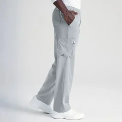 Skechers Sk0215 Structure 4-Pocket Zip-Fly Mens Big and Tall Tag Free Stretch Fabric Moisture Wicking Scrub Pant