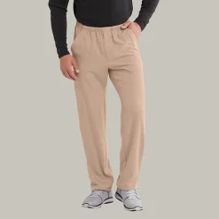 Skechers Sk0215 Structure 4-Pocket Zip-Fly Mens Big and Tall Tag Free Stretch Fabric Moisture Wicking Scrub Pant