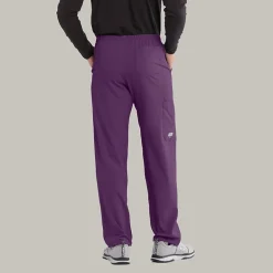 Skechers Sk0215 Structure 4-Pocket Zip-Fly Mens Big and Tall Tag Free Stretch Fabric Moisture Wicking Scrub Pant