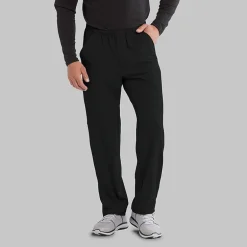 Skechers Sk0215 Structure 4-Pocket Zip-Fly Mens Big and Tall Tag Free Stretch Fabric Moisture Wicking Scrub Pant