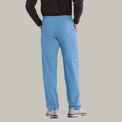 Skechers Sk0215 Structure 4-Pocket Zip-Fly Mens Big and Tall Tag Free Stretch Fabric Moisture Wicking Scrub Pant